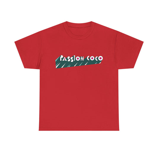 T-Shirt Passion Coco — Retro Tropical Logo