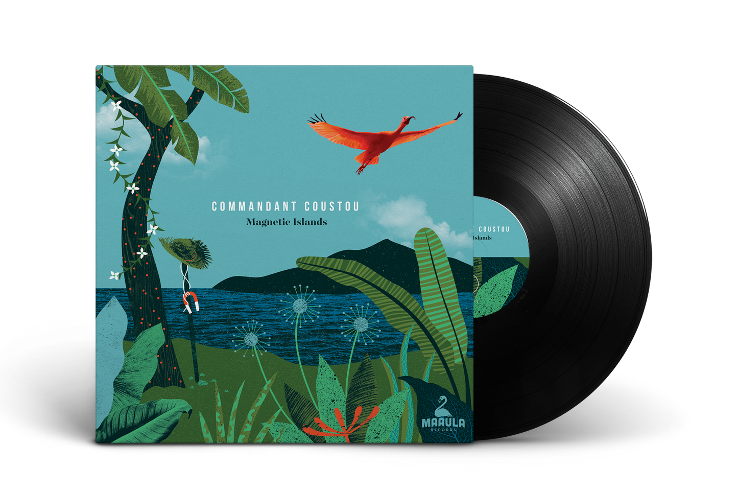 COMMANDANT COUSTOU - Magnetic Island vinyle