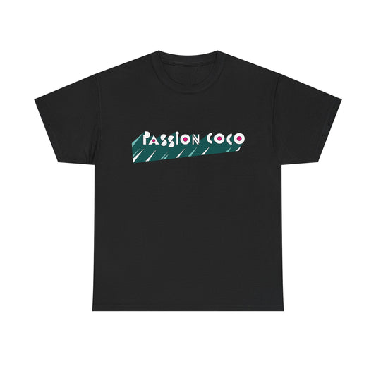 T-Shirt Passion Coco — Retro Tropical Logo