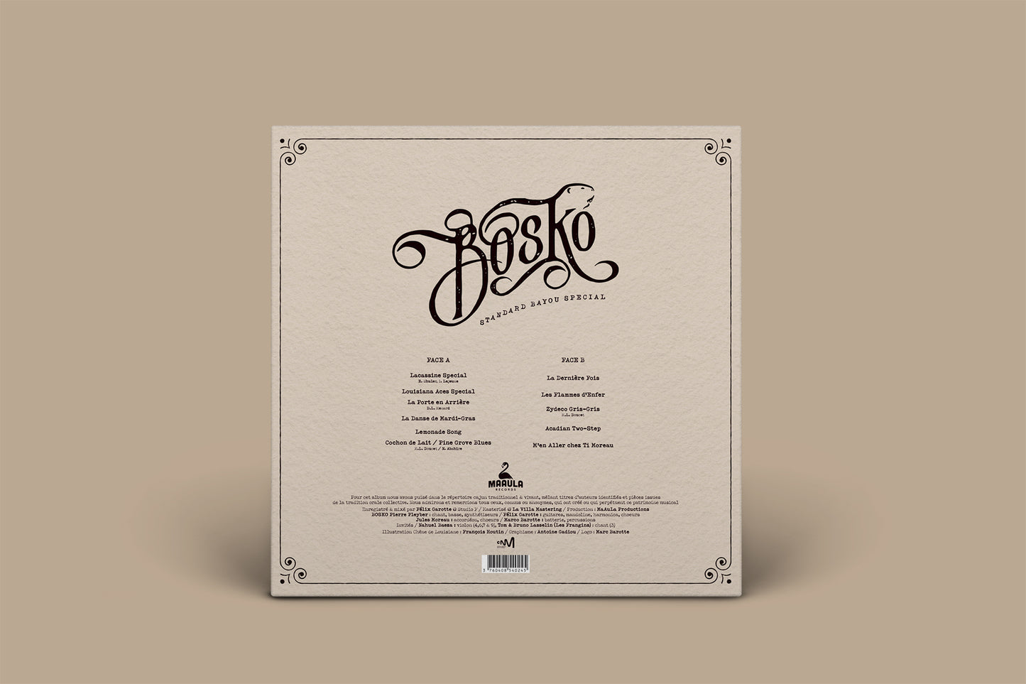 PREVENTE Bosko - Standard Bayou Special vinyl