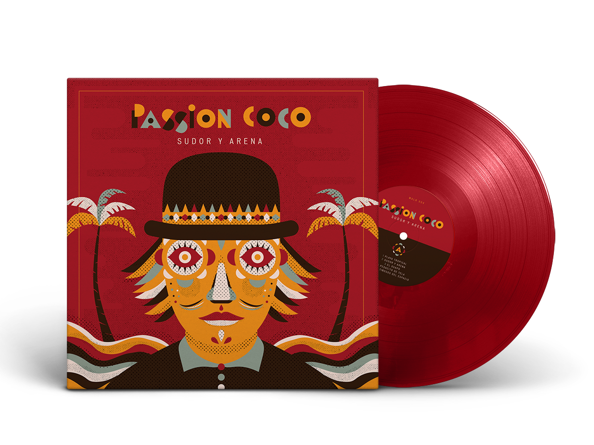 PASSION COCO - Sudor Y Arena vinyle rouge