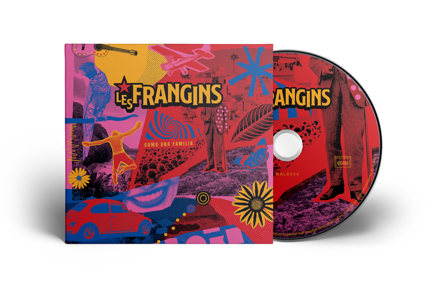 PREVENTE - Les Frangins - Como Una Familia CD+Vinyle